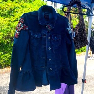 E’TC made in Italy fashion jeans jacket